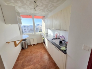 VERMIETET! Schicke + lichtdurchflutete 2 Zimmer Wohnung mit großem Südbalkon – Sachsenhausen + POOL+SAUNA im Haus!
