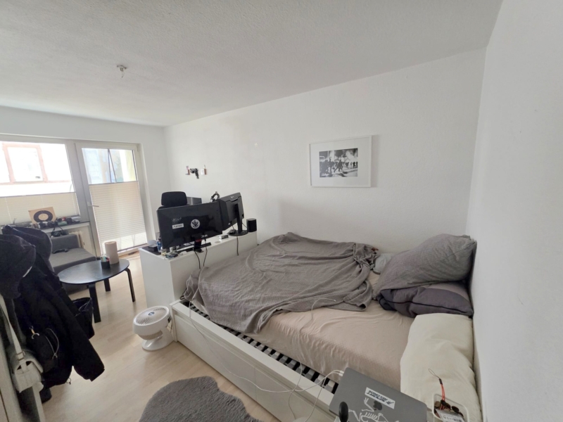 Großzügige sonnige 2 Zimmerwohnung mit Südbalkon + Einbauküche + PKW Platz möglich – nahe Berger Straße – Bornheim Mitte