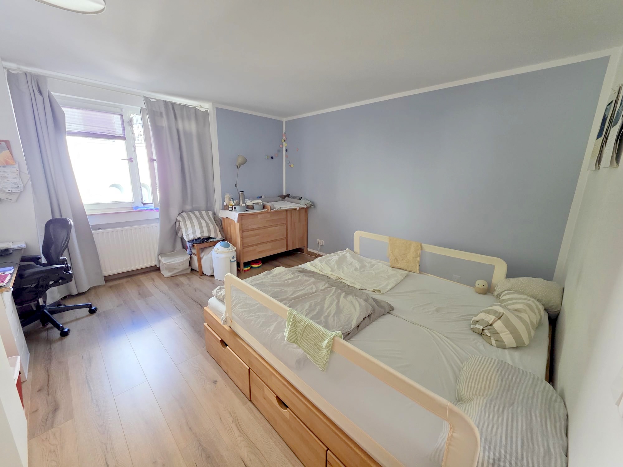 Riesen Sonnenterrasse! Große 2 Zimmerwohnung inkl. EBK + KFZ TG Platz- Top Nordendlage am Oederweg