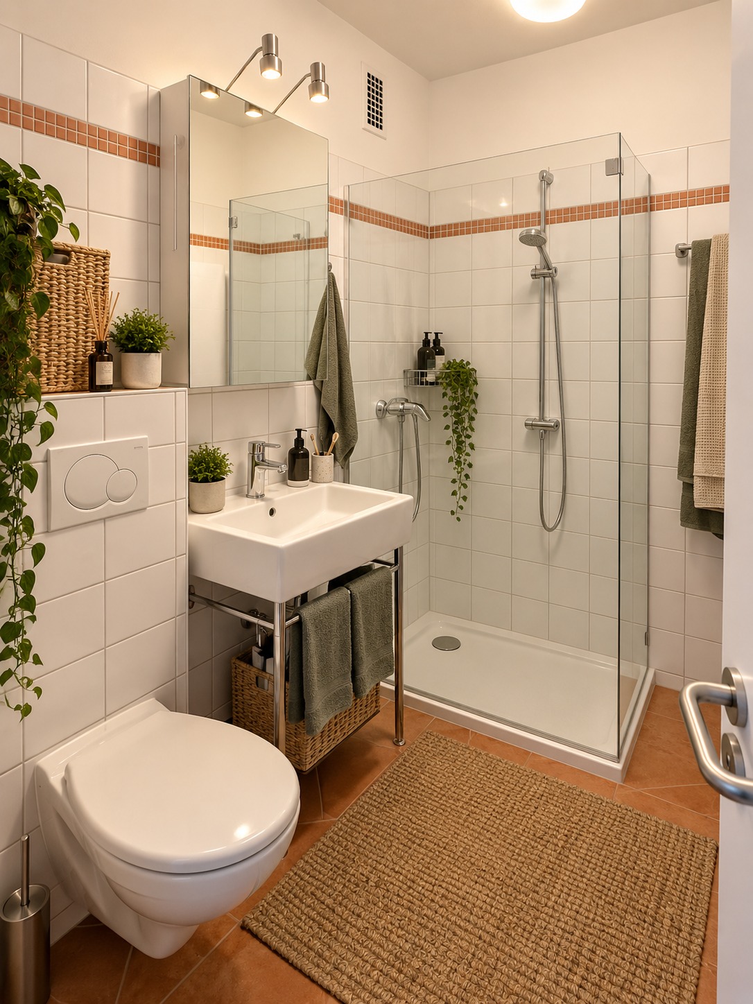 Schicke + lichtdurchflutete 2 Zimmer Wohnung mit großem Südbalkon – Sachsenhausen + POOL+SAUNA im Haus!