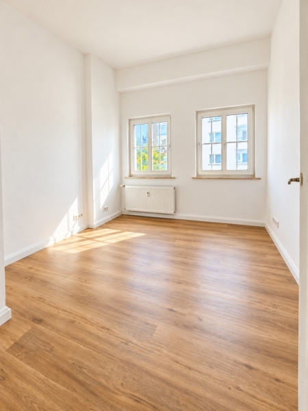 Nagelneu total renoviert! Schicke 2-Zimmer Wohnung mit Klimaanlage und Wohnküche – zentral in Bornheim