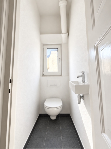 Nagelneu total renoviert! Schicke 2-Zimmer Wohnung mit Klimaanlage und Wohnküche – zentral in Bornheim