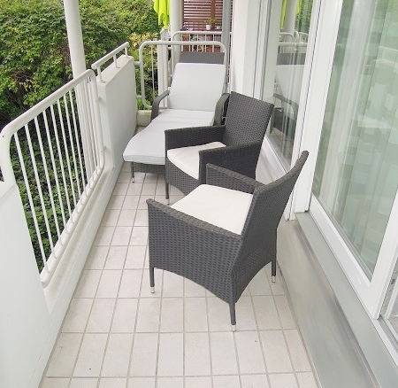 Koffer auspacken und wohlfühlen! Großzügig + top möbliert! 1 Zimmer Apartment mit Balkon in Neu-Isenburg