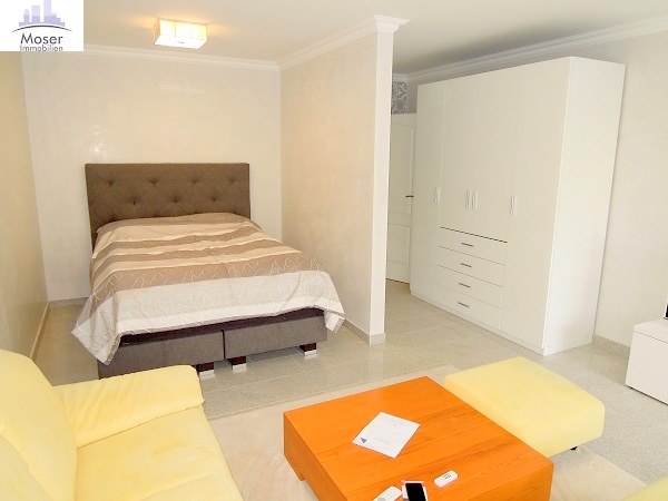 Koffer auspacken und wohlfühlen! Großzügig + top möbliert! 1 Zimmer Apartment mit Balkon in Neu-Isenburg
