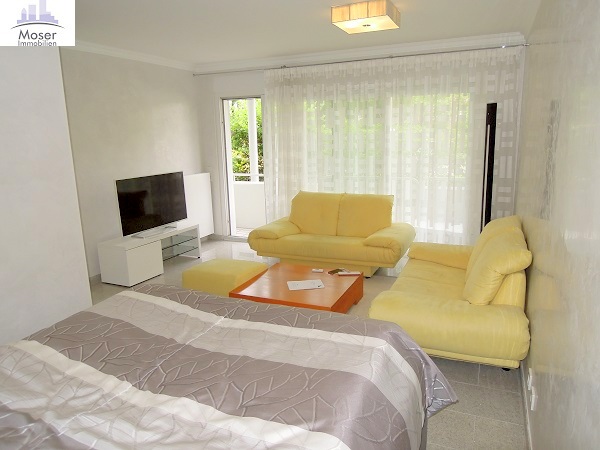 Koffer auspacken und wohlfühlen! Großzügig + top möbliert! 1 Zimmer Apartment mit Balkon in Neu-Isenburg